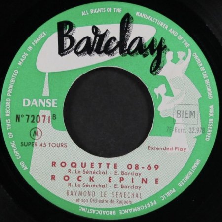 BARCLAY Records (F, B etc.)