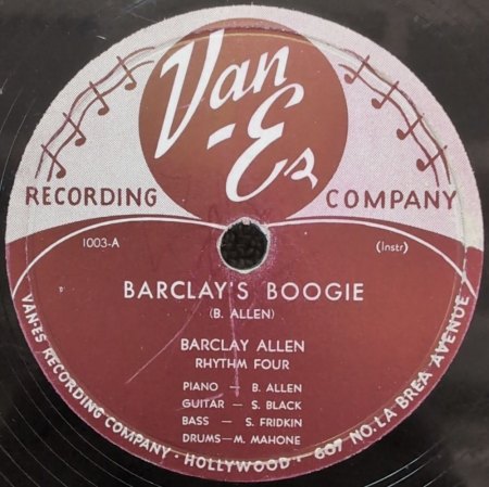 BARCLAY ALLEN