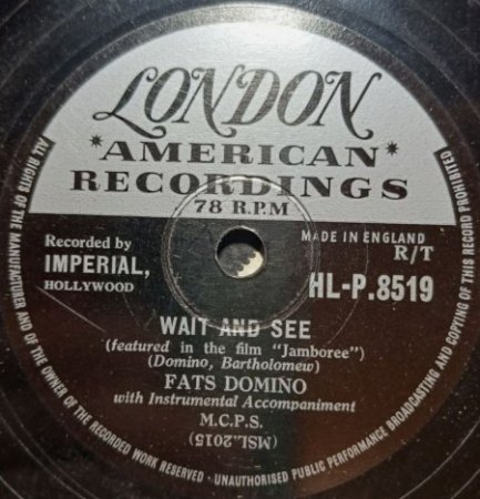 Fats Domino (auf London GB)