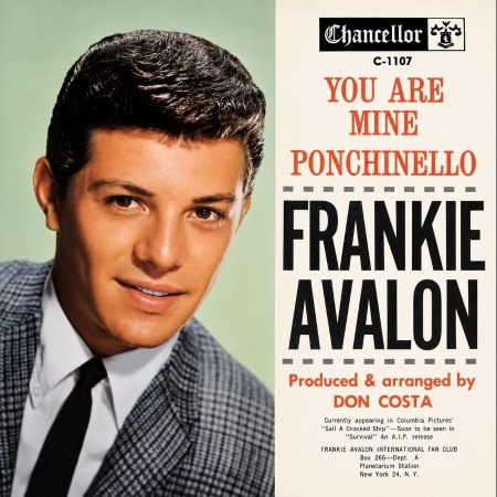 FRANKIE AVALON - HOT 100 - 1962