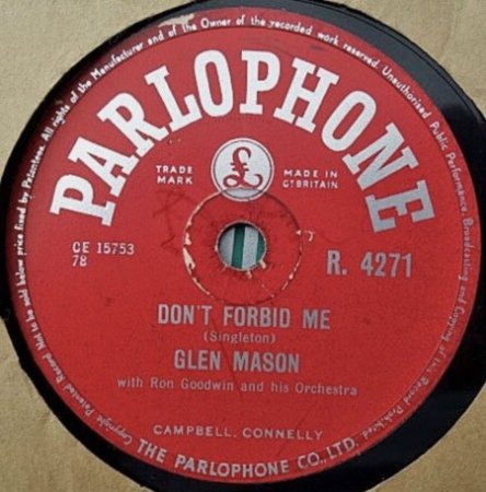 DON'T FORBID ME auf deutsch ! BABY, OH, BABY Die Teddies '57