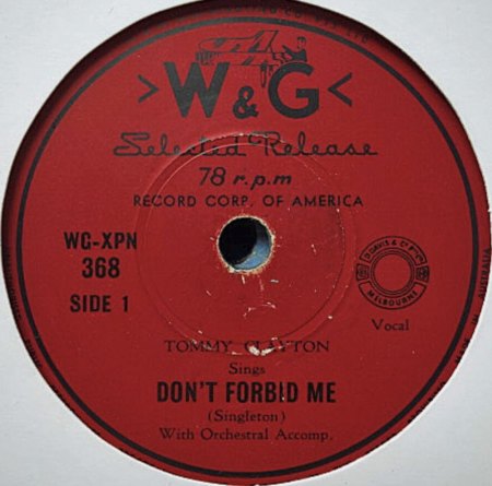 DON'T FORBID ME auf deutsch ! BABY, OH, BABY Die Teddies '57