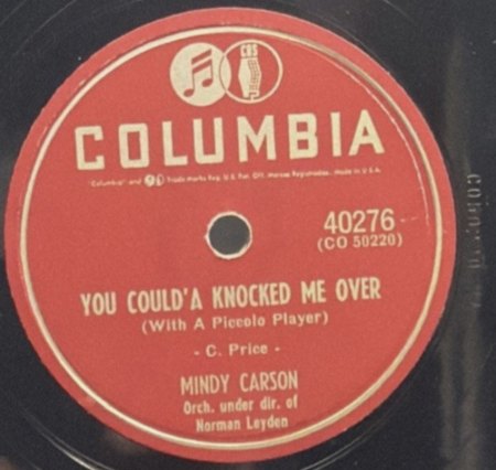 MINDY CARSON