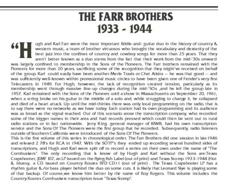 THE FARR BROTHERS