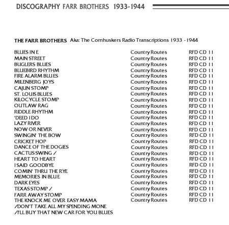 THE FARR BROTHERS