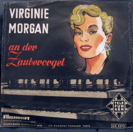 VIRGINIE MORGAN mit ihrer Zauberorgel