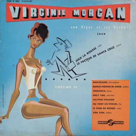 VIRGINIE MORGAN mit ihrer Zauberorgel