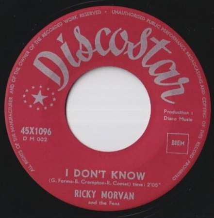 RICKY MORVAN (B)