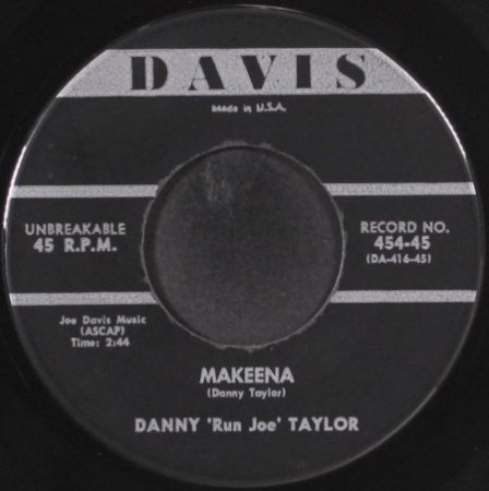 DANNY RUN JOE TAYLOR