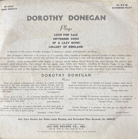 DOROTHY DONEGAN