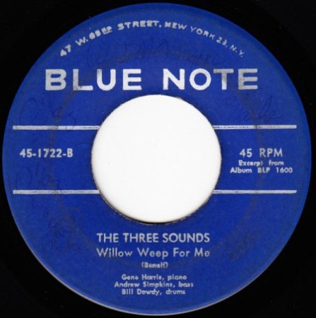 The THREE SOUNDS (Gene Harris, Andrew Simpkins, Bill Dowdy)