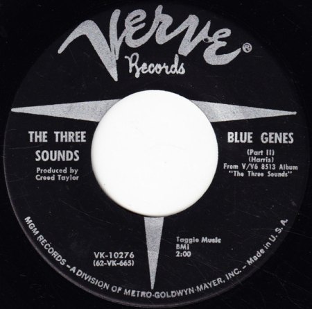The THREE SOUNDS (Gene Harris, Andrew Simpkins, Bill Dowdy)