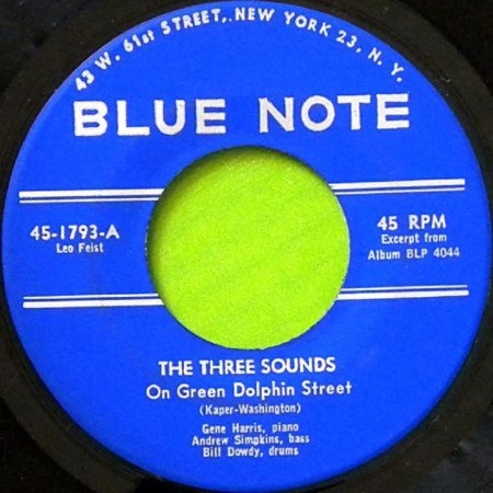 The THREE SOUNDS (Gene Harris, Andrew Simpkins, Bill Dowdy)