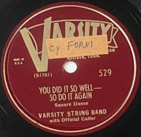 VARSITY RECORDS