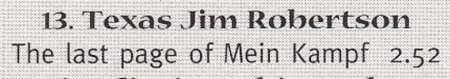 TEXAS JIM ROBERTSON