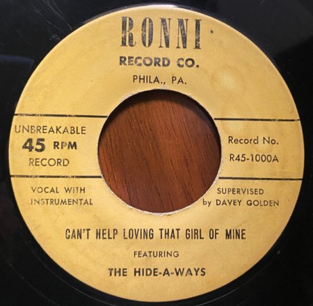 HIDE-A-WAYS  alias  HIDEAWAYS
