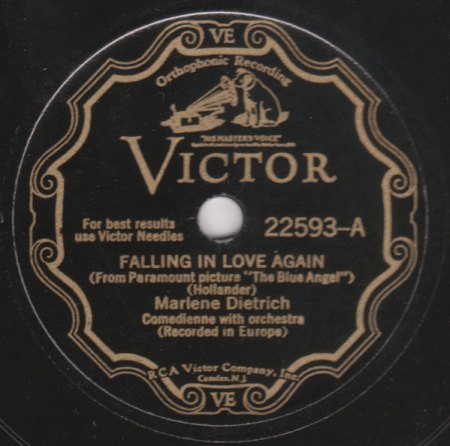 Falling In Love Again (Ich bin von Kopf bis Fuß auf Liebe eingestellt)