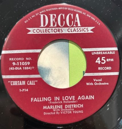 Falling In Love Again (Ich bin von Kopf bis Fuß auf Liebe eingestellt)