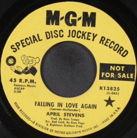 Falling In Love Again (Ich bin von Kopf bis Fuß auf Liebe eingestellt)
