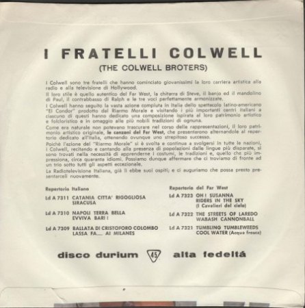 The COLWELL BROTHERS
