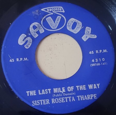 SISTER ROSETTA THARPE