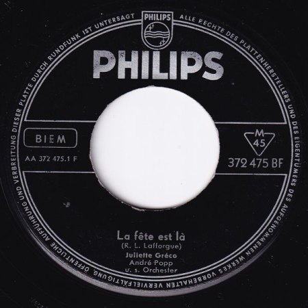 JULIETTE GRECO  (1927 - 2020)