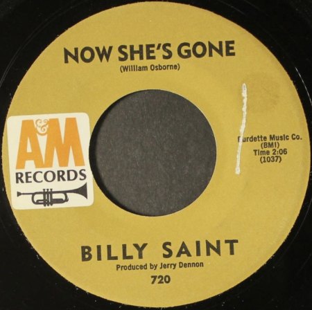 BILLY SAINT