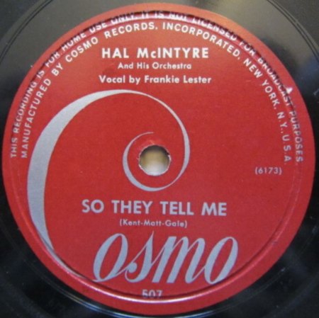 HAL McINTYRE