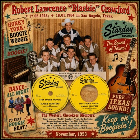 WESTERN CHEROKEES - Leader: BLACKIE CRAWFORD