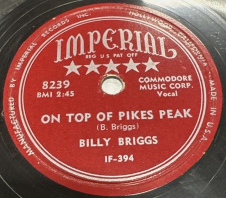 BILLY BRIGGS
