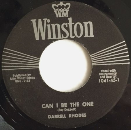 DARRELL RHODES
