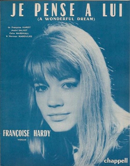 Hardy,Francoise19Sheet Music Je pense a lui.jpg