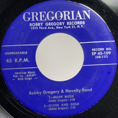 BOBBY GREGORY