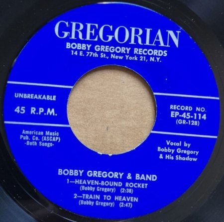 BOBBY GREGORY