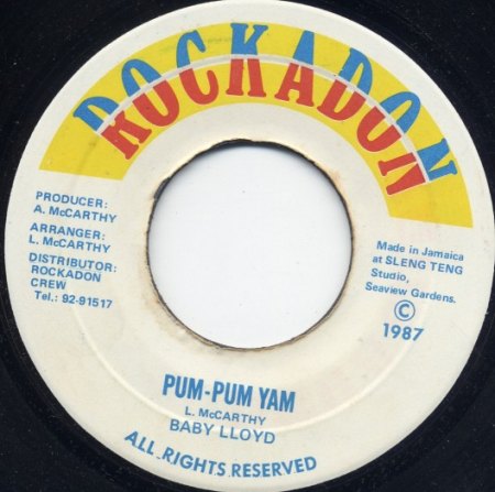 Baby Lloyd01Rockadon Pum Pum Yam aus 1987.jpg