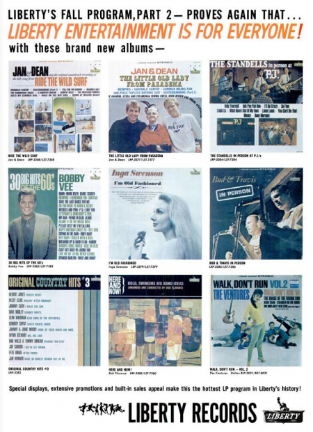 JAN &amp; DEAN - STANDELLS - LIBERTY RECORDS - 1964-10-03.png