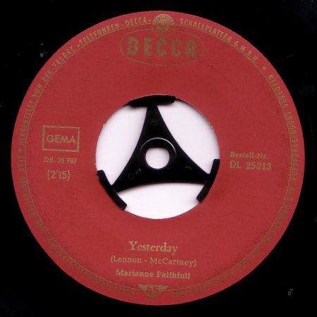 MARIANNE FAITHFULL - Yesterday.jpg