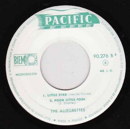 Allegrettes02Little Star EP Pacific 90276.jpg