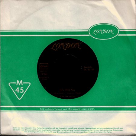 The Duprees - (It's No) Sin.JPG