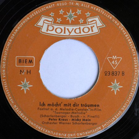 Main,Micky02Ich möcht mit dir träumen Polydor NH 23837 mit peter Kraus.jpg