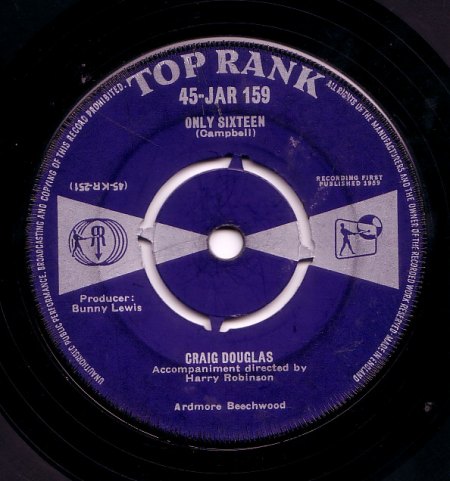 CRAIG DOUGLAS - Only Sixteen.jpg