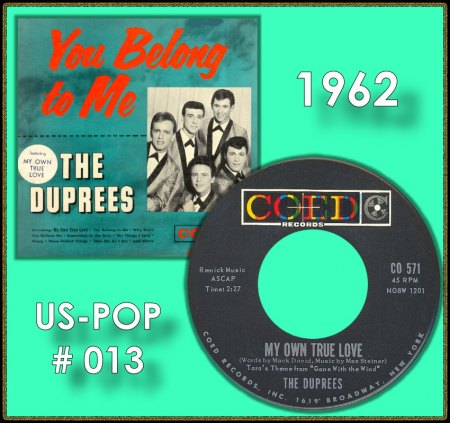 DUPREES - MY OWN TRUE LOVE_IC#001.jpg