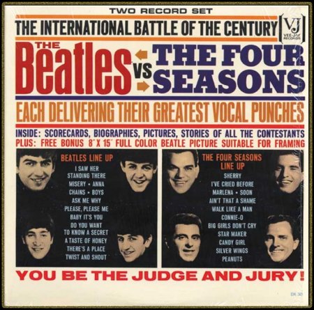 FOUR SEASONS - BEATLES - VEE-JAY LP DX-30_IC#001.jpg