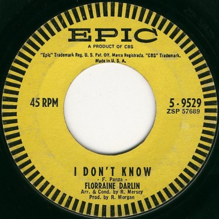 Darlin,Florraine01Epic 5-9529 I Don´t Know.jpg