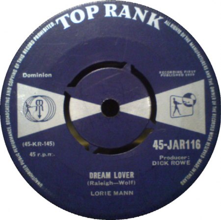 Mann,Lorie02Top Rank 45 JAR 116 Dream Lover.jpg