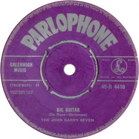 John Barry seven01Parlophone 45-R 4418 aus März 1958.jpg
