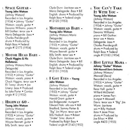 Watson,Johnny09King discography eins.jpg