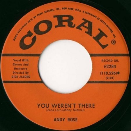 Rose,Andy11You weren t there Coral 62284.jpg