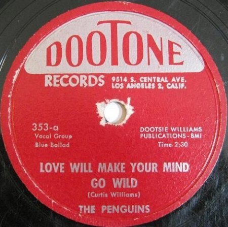 Penguins02Love will make your Mind Go Wild Dootone 353A.jpg