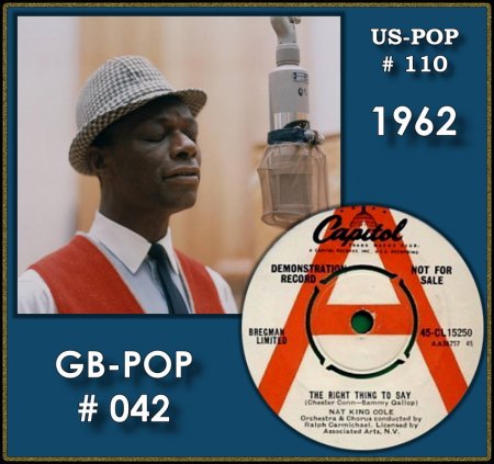 NAT KING COLE - THE RIGHT THING TO SAY_IC#001.jpg